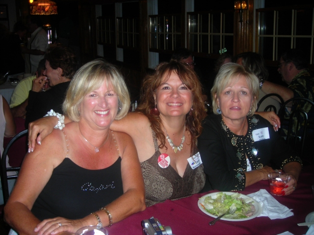 Doris Severance, Carol Mastrangelo and Kathy Messaros