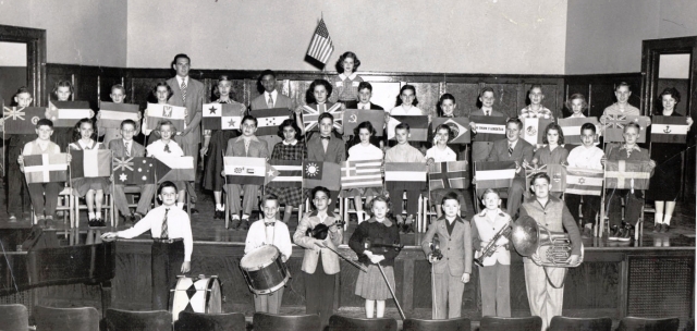 Roosevelt School Band 1949-50