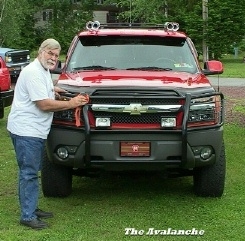 Me and my current wheels. 02 Chevy Avalanche.