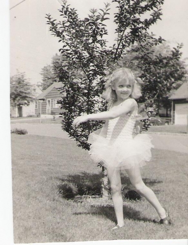 Donna Gibb 1951 Ballerina on Elm Street