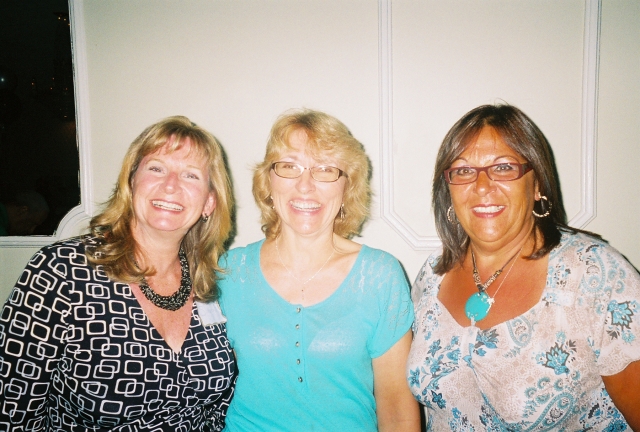 35th reunion Sharon, Susan and Nancy