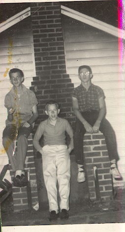 Earl Sammond, Eddie Bascik, Teddy Borek 1962 at Milton Lake