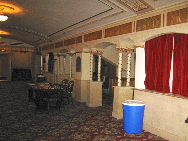 Lobby of new Rahway Theater