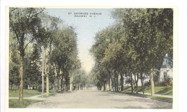 St. George Ave. going south towards Central early 1900s