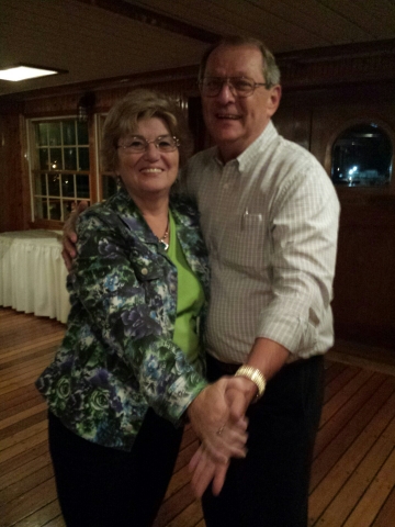 Cindy Hart (64 ) Gilchrest & Richie Gilchrest 
10/10/15 River Belle Cruise 
