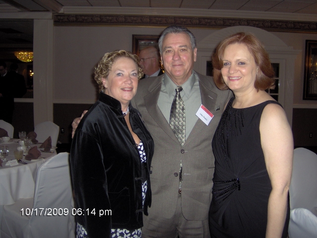 Donna White, John Domici and Johns wife
