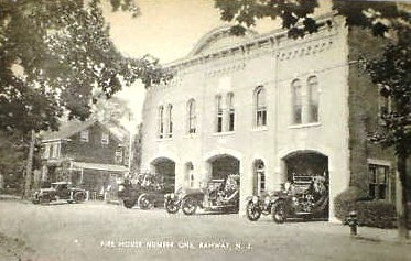 Rahway Firehouse #1 early 1900s